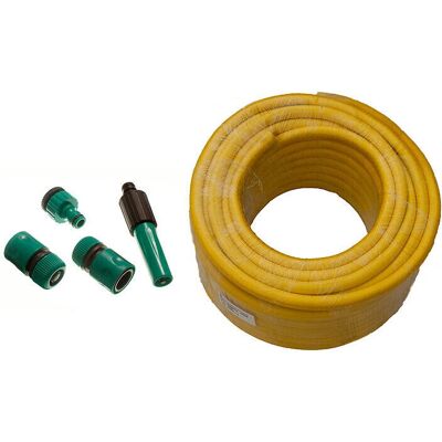 Onestopdiy 45m Pro Garden Hose Anti Kink - Hozelock Connectors Onestopdiy 45m Pro Garden Hose Anti Kink - Hozelock Connectors