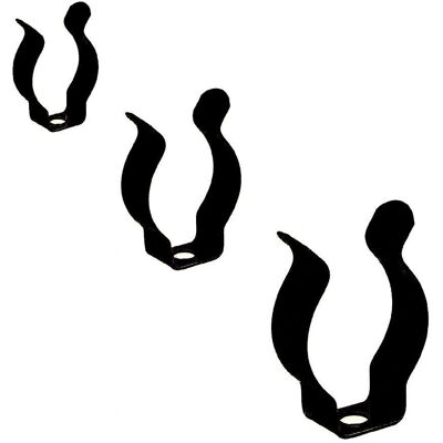 Onestopdiy 50mm Black Tool Clips - Tool Clips Onestopdiy 50mm Black Tool Clips - Tool Clips