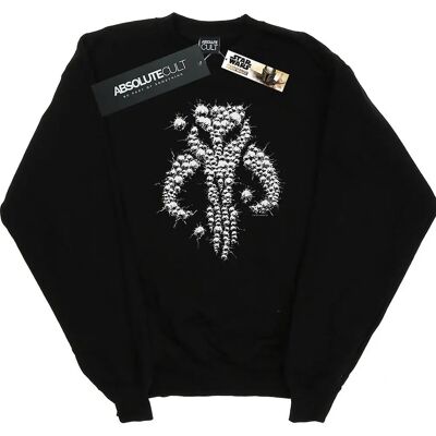 Absolute Cult Star Wars The Mandalorian Blaster Skull Sweatshirt - Pullover Absolute Cult Star Wars The Mandalorian Blaster Skull Sweatshirt - Pullover