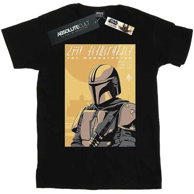 Absolute Cult Star Wars Das Mandalorian Kunst Poster T-Shirt - Herren - Schwarz - XXXXX-Large Absolute Cult Star Wars Das Mandalorian Kunst Poster T-Shirt - Herren - Schwarz - XXXXX-Large