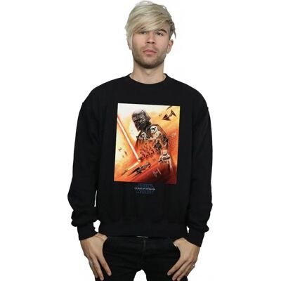Star Wars: Der Aufstieg von Skywalker Schwarz X-Large Sweatshirt Star Wars: Der Aufstieg von Skywalker Schwarz X-Large Sweatshirt