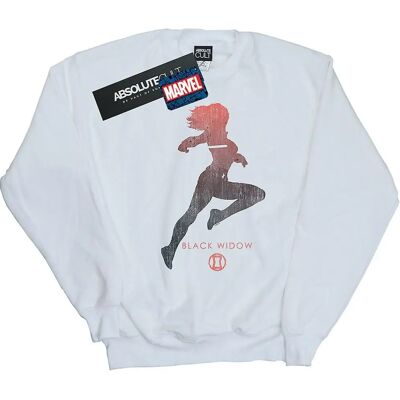 Absolute Cult Marvel Schwarze Witwe Silhouette Sweatshirt - Sweatshirt Absolute Cult Marvel Schwarze Witwe Silhouette Sweatshirt - Sweatshirt