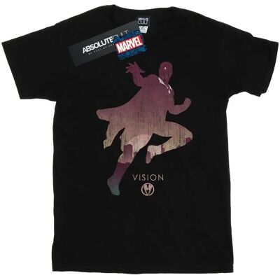 Absolute Cult - Marvel Vision Silhouette - Schwarz - Medium - T-Shirt Absolute Cult - Marvel Vision Silhouette - Schwarz - Medium - T-Shirt