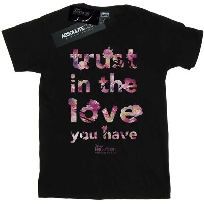 Disney Maleficent Vertrauen in Liebe Schwarzes T-Shirt - Damen Disney Maleficent Vertrauen in Liebe Schwarzes T-Shirt - Damen