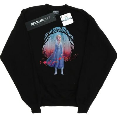 Disney Elsa Frozen 2 Sweatshirt - Black - X-Large Disney Elsa Frozen 2 Sweatshirt - Black - X-Large
