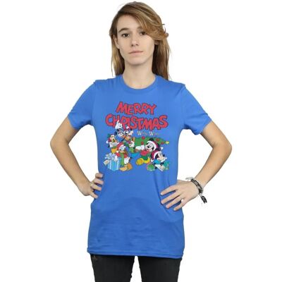 Disney Mickey i Przyjaciele Zimowe Życzenia Bawełniana Koszulka - T-Shirt Disney Mickey i Przyjaciele Zimowe Życzenia Bawełniana Koszulka - T-Shirt