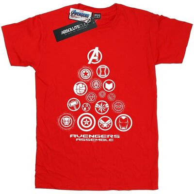 Marvel Endgame Pyramid Icons Herren T-Shirt Schwarz Marvel Endgame Pyramid Icons Herren T-Shirt Schwarz
