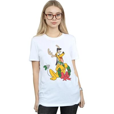 Disney Pluto Rentier Boyfriend T-Shirt Disney Pluto Rentier Boyfriend T-Shirt