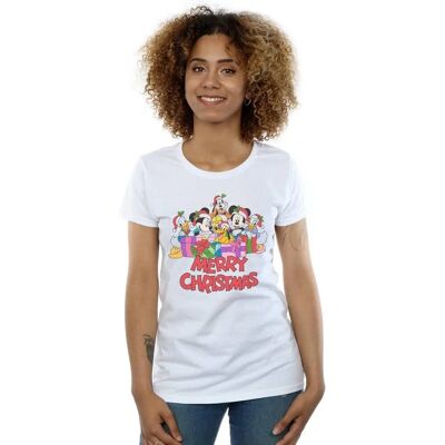 Disney XL Mickey Mouse Kerst T-Shirt Disney XL Mickey Mouse Kerst T-Shirt