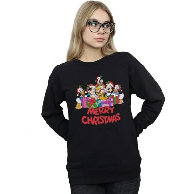 Disney XL Schwarze Mickey Mouse Weihnachts-Sweatshirt - Sweatshirt Disney XL Schwarze Mickey Mouse Weihnachts-Sweatshirt - Sweatshirt