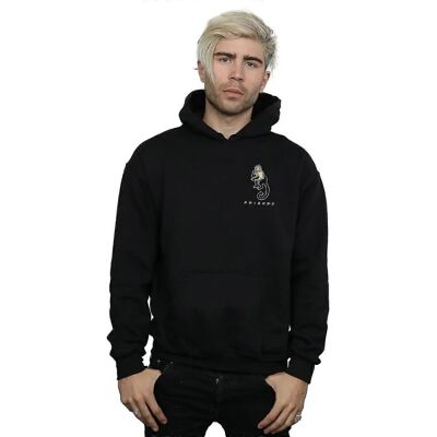 Absolute Cult Friends Marcel Brustdruck Hoodie - Kapuzenpullover Absolute Cult Friends Marcel Brustdruck Hoodie - Kapuzenpullover