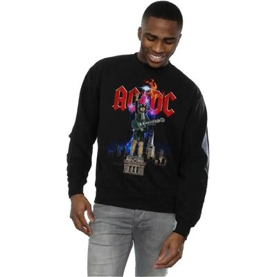 Absolute Cult AC/DC Angus NYC Pullover - Schwergewicht Baumwolle - Lizenz Absolute Cult AC/DC Angus NYC Pullover - Schwergewicht Baumwolle - Lizenz