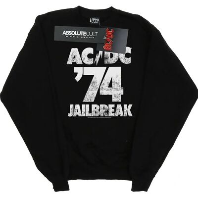 Absolute Cult AC/DC Jailbreak Sweatshirt - Herren Schwarz 5XL Absolute Cult AC/DC Jailbreak Sweatshirt - Herren Schwarz 5XL