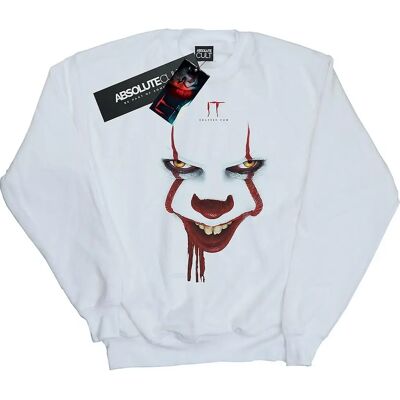 Absolute Cult Es Kapitel 2 Pennywise Weiß Sweatshirt - Sweatshirt Absolute Cult Es Kapitel 2 Pennywise Weiß Sweatshirt - Sweatshirt