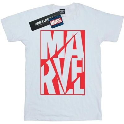 Absolute Cult - Marvel Portrait Logo - Weiß - T-Shirt Absolute Cult - Marvel Portrait Logo - Weiß - T-Shirt