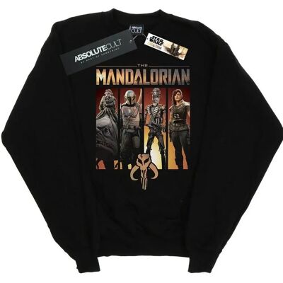 Absolute Cult - Star Wars Mandalorian Lineup - Sweatshirt Absolute Cult - Star Wars Mandalorian Lineup - Sweatshirt