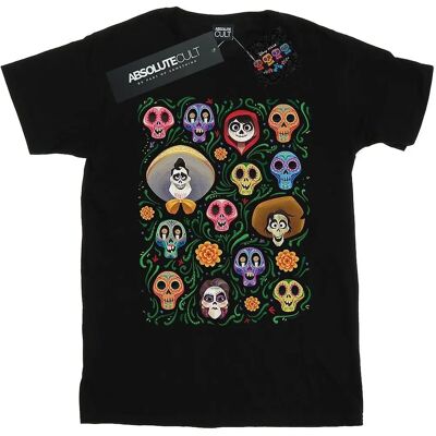 Disney Heren Coco Hoofden Patroon T-Shirt - T-Shirt Disney Heren Coco Hoofden Patroon T-Shirt - T-Shirt