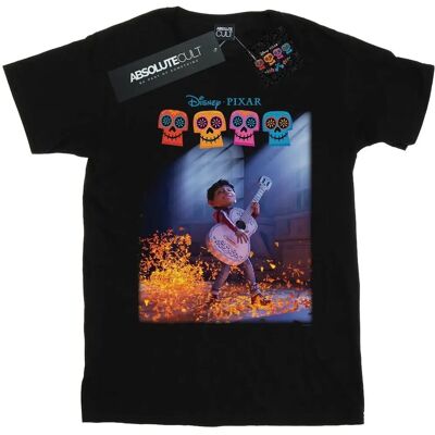 Disney Zwarte Coco Miguel Gitaar T-Shirt - T-Shirt Disney Zwarte Coco Miguel Gitaar T-Shirt - T-Shirt