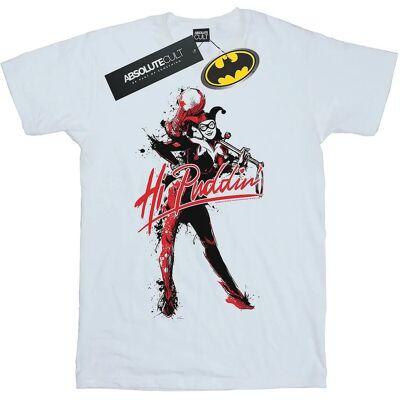 DC Comics Harley Quinn Slim Fit T-Shirt - Herren Schwarz Puddin DC Comics Harley Quinn Slim Fit T-Shirt - Herren Schwarz Puddin