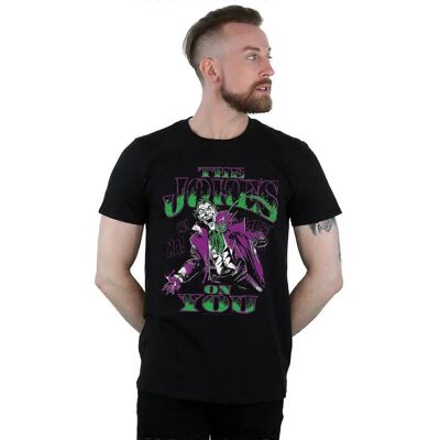 DC Comics Joker T-Shirt - Slim Fit Zwart DC Comics Joker T-Shirt - Slim Fit Zwart