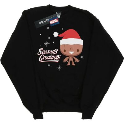 Absolute Cult Marvel Herren Schwarzer Grootings Pullover - Sweatshirt Absolute Cult Marvel Herren Schwarzer Grootings Pullover - Sweatshirt