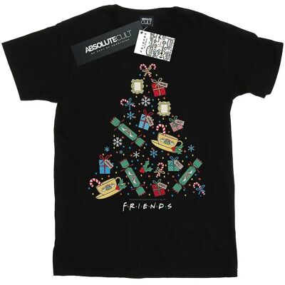 Absolute Cult Friends Maglietta Bianca X-Large - Vestibilità Albero di Natale Donna Absolute Cult Friends Maglietta Bianca X-Large - Vestibilità Albero di Natale Donna