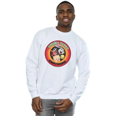 Absolute Cult Looney Tunes Herren Rundhalsausschnitt Sweatshirt - Sweatshirt Absolute Cult Looney Tunes Herren Rundhalsausschnitt Sweatshirt - Sweatshirt