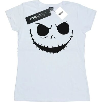Absolute Cult - Disney Nightmare Before Christmas Jack's Face Bold - White - T-Shirt Absolute Cult - Disney Nightmare Before Christmas Jack's Face Bold - White - T-Shirt