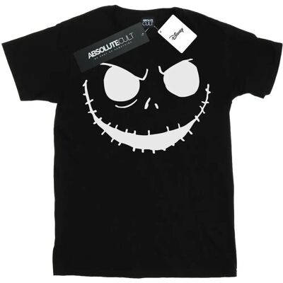 Absolute Cult - Disney Nightmare Before Christmas Jack's Face - Nero - T-Shirt Absolute Cult - Disney Nightmare Before Christmas Jack's Face - Nero - T-Shirt