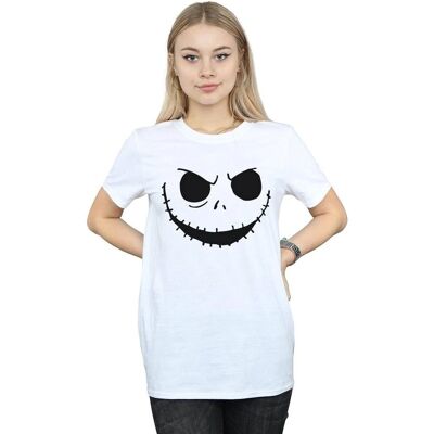 Absolute Cult Disney Nightmare Before Christmas Jack Gesicht T-Shirt Weiß Small Absolute Cult Disney Nightmare Before Christmas Jack Gesicht T-Shirt Weiß Small