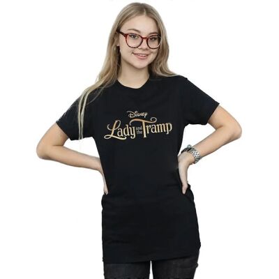 Disney Lady And The Tramp Classic Logo Boyfriend Fit T-Shirt - Product Type Disney Lady And The Tramp Classic Logo Boyfriend Fit T-Shirt - Product Type