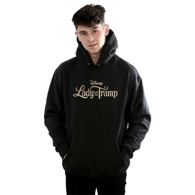 Disney Lady And Tramp Hoodie - Schwerer Baumwolle - Offiziell Merchandise Disney Lady And Tramp Hoodie - Schwerer Baumwolle - Offiziell Merchandise