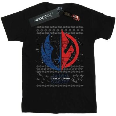 Absolute Cult - Rise Of Skywalker Xmas Symbol - Schwarz - T-Shirt Absolute Cult - Rise Of Skywalker Xmas Symbol - Schwarz - T-Shirt