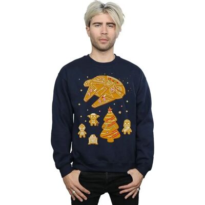 Felpa Uomo Star Wars Lebkuchen Ribelli - Felpa Felpa Uomo Star Wars Lebkuchen Ribelli - Felpa