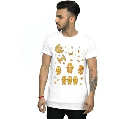 Absolute Cult Star Wars Herren Lebkuchen Empire T-Shirt - T-Shirt Absolute Cult Star Wars Herren Lebkuchen Empire T-Shirt - T-Shirt