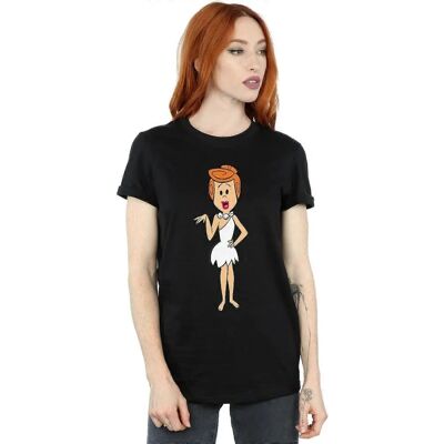Absolute Cult Wilma Flintstone T-Shirt - Damen Schwarz XL Absolute Cult Wilma Flintstone T-Shirt - Damen Schwarz XL