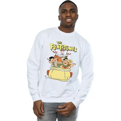 Absolute Cult The Flintstones Herren The Ride Sweatshirt - Pullover Absolute Cult The Flintstones Herren The Ride Sweatshirt - Pullover
