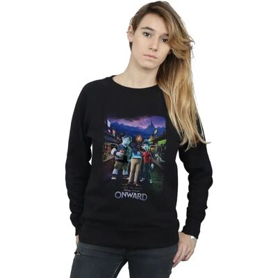 Disney Damen Onward Charakter Poster Sweatshirt - Sweatshirt Disney Damen Onward Charakter Poster Sweatshirt - Sweatshirt