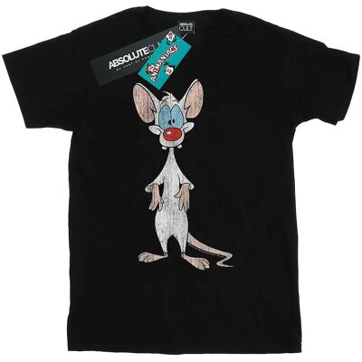 Absolute Cult Animaniacs Pinky Classic Pose T-Shirt - Herren Pink, Weiß, XXL Absolute Cult Animaniacs Pinky Classic Pose T-Shirt - Herren Pink, Weiß, XXL