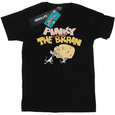 Absolute Cult Animaniacs Pinky und der Gehirn Käse Kopf T-Shirt Schwarz XX-Large Absolute Cult Animaniacs Pinky und der Gehirn Käse Kopf T-Shirt Schwarz XX-Large