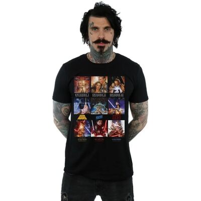 Absolute Cult Star Wars Herren Poster T-Shirt Schwarz XXL Absolute Cult Star Wars Herren Poster T-Shirt Schwarz XXL