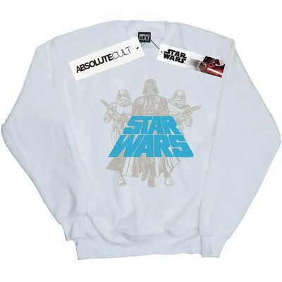 Absolute Cult Star Wars Weiß Medium Vintage Empire Sweatshirt Absolute Cult Star Wars Weiß Medium Vintage Empire Sweatshirt