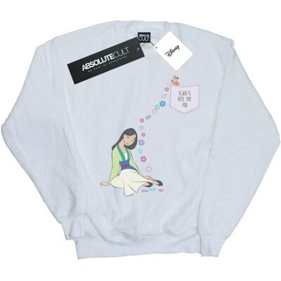 Absolute Cult Disney Mulan Always Here For You Sweatshirt White - Sweatshirt Absolute Cult Disney Mulan Always Here For You Sweatshirt White - Sweatshirt