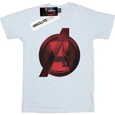 Absolute Cult - Marvel Black Widow Movie Avengers Logo - White - M - T-Shirt Absolute Cult - Marvel Black Widow Movie Avengers Logo - White - M - T-Shirt