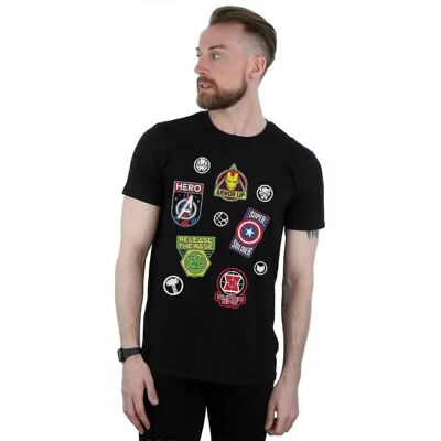 Marvel Herren Avengers Abzeichen T-Shirt - Produkttyp Marvel Herren Avengers Abzeichen T-Shirt - Produkttyp
