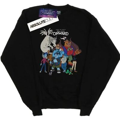 Absolute Cult Disney - Onward Charakter Collage Sweatshirt Absolute Cult Disney - Onward Charakter Collage Sweatshirt