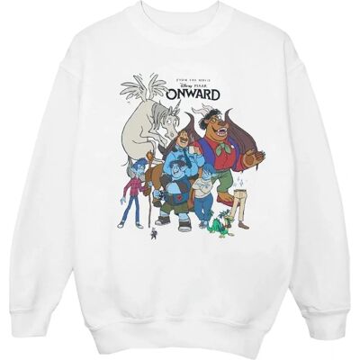 Absolute Cult Disney - Onward - White - Sweatshirt Absolute Cult Disney - Onward - White - Sweatshirt