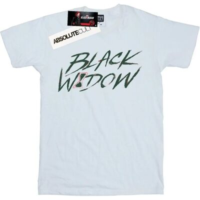 Absolute Cult Marvel - Black Widow Alt Logo - Weiß - T-Shirt Absolute Cult Marvel - Black Widow Alt Logo - Weiß - T-Shirt