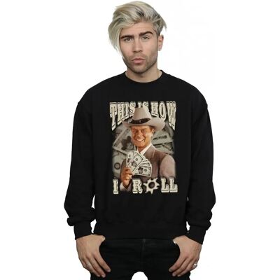 Absolute Cult Dallas Herren Schwarz Sweatshirt - Sweatshirt Absolute Cult Dallas Herren Schwarz Sweatshirt - Sweatshirt