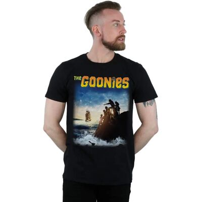 Absolute Cult The Goonies Herren-Schiffsposter T-Shirt Schwarz - T-Shirt Absolute Cult The Goonies Herren-Schiffsposter T-Shirt Schwarz - T-Shirt